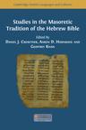 Studies in the Masoretic Tradition of the Hebrew Bible - cover image