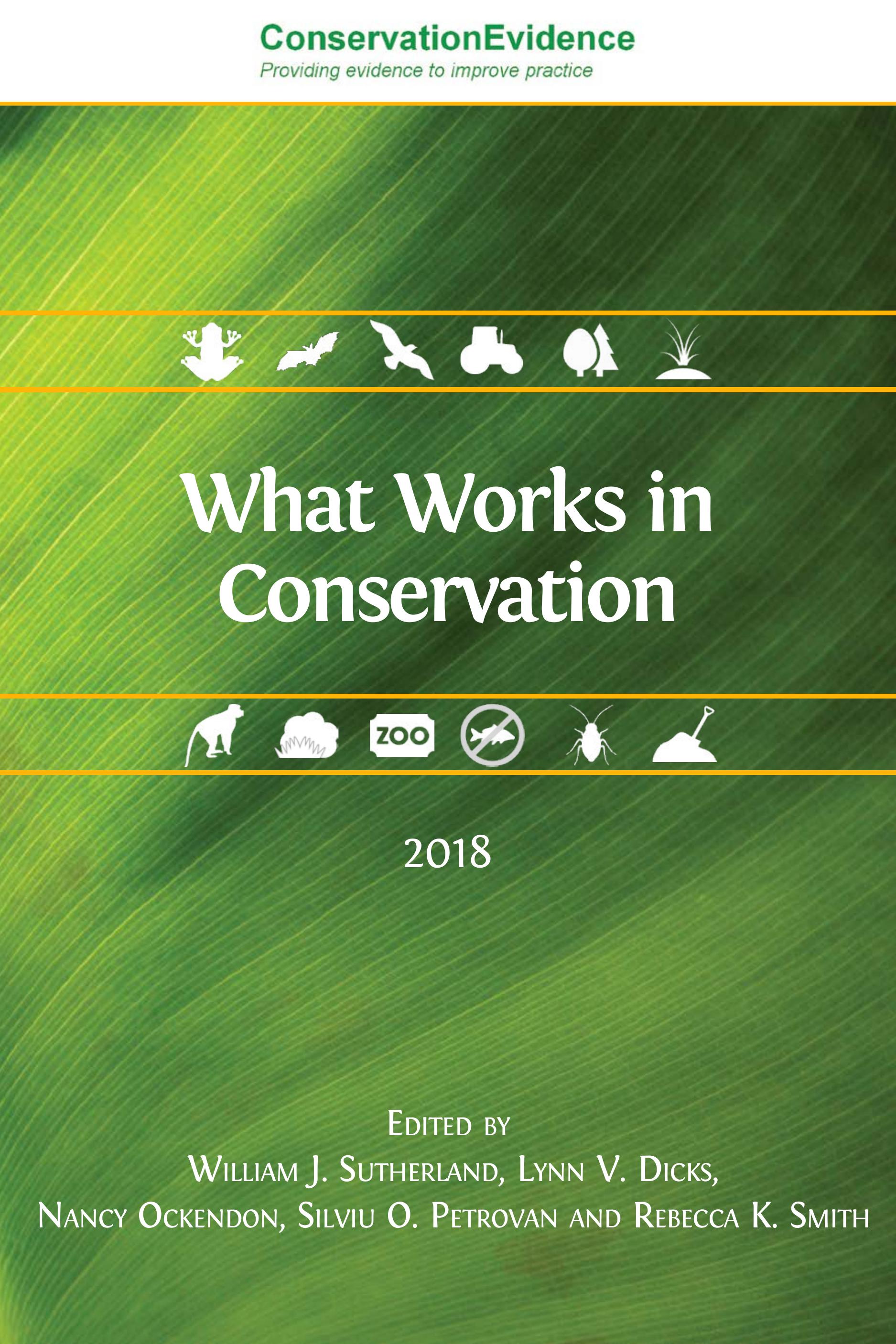 What Works in Conservation 2018 (archived)